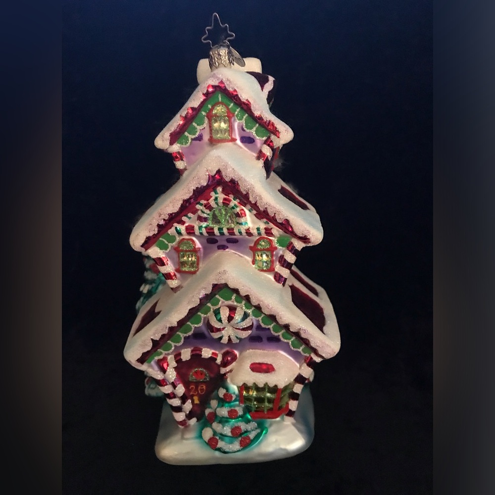 Christopher Radko Gingerbread House Ornament